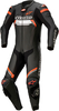 Alpinestars Missile V2 Ignition Ett stycke motorcykel läder kostym,  svart-röd,  storlek 50 för män