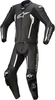 Alpinestars Missile V2 Tvådelad motorcykelläderdräkt,  svart-vit,  storlek 54 för män