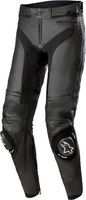 Alpinestars Missile V3 Motorcykel Läder Byxor,  svart,  storlek 60 för män