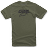 Alpinestars Mixit T-shirt,  svart-grön,  storlek 2XL