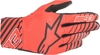 Alpinestars MM93 Aragon Stripe Motorcykel Handskar,  svart-vit-röd,  storlek 2XL