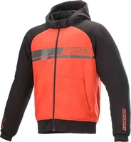 Alpinestars MM93 Aragon Stripe Motorcykel Textil Jacka Svart Röd 2XL