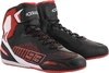 Alpinestars MM93 Austin Knitted Riding Motorcykel Skor Svart Vit Röd 38