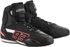 Alpinestars MM93 Austin Motorcykel skor Svart Röd 38 39