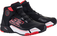 Alpinestars MM93 CR-X Drystar Motorcykel skor,  svart-vit-röd,  storlek 40 41 för män
