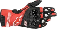 Alpinestars MM93 Twin Ring Motorcykel handskar Svart Vit Röd S