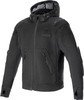 Alpinestars Moflow Air Tech Huvtröja med dragkedja för motorcykel,  svart,  storlek XL för män