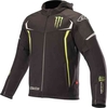 Alpinestars Monster Orion Techshell Drystar Motorcykel textil jacka Svart Grön 4XL