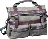 Bagster Neo Vintage Messenger Motorcykel ryggsäck Grå en storlek