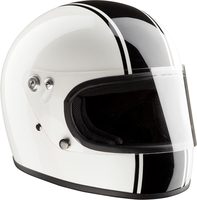 Bandit Integral ECE Motorcykel Hjälm,  vit,  storlek XL för män