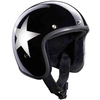 Bandit Jet Star Black Jet Hjälm Svart Vit S