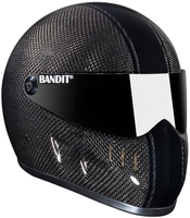 Bandit XXR Carbon Race Motorcykel Hjälm,  kol,  storlek S för män