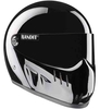 Bandit XXR Motorcykel Hjälm Svart XL