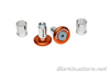 Barkbusters Orange anodiserade styrspetsar