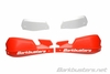 Barkbusters Röd MX VPS Handguard Shells / White Deflector,  svart
