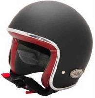 Baruffaldi Zar Vintage 2.0 Aluminium Jet Hjälm Svart Röd M L