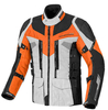 Berik Striker Motorcykel textil jacka Svart Orange 52