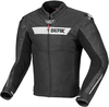 Berik Thruxton Motorcykel läder jacka Svart 48