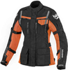 Berik Torino Vattentät damer motorcykel textil jacka Svart Orange 48