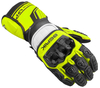 Berik Track Pro Motorcykelhandskar,  svart-vit-gul,  storlek XL
