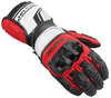 Berik Track Pro Motorcykelhandskar,  svart-vit-röd,  storlek 2XL