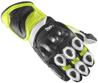Berik TX-1 Pro Motorcykel handskar Svart Vit Gul 2XL