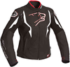 Bering Agera Lady MC skinnjacka Svart Vit 40