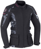 Bering April Ladies Motorcykel Textil jacka,  svart-flerfärgad,  storlek L för kvinnor
