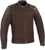 Bering Creedo Motorcykel läder jacka Brun 2XL