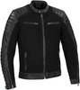 Bering Creedo Motorcykel läder jacka Svart 4XL