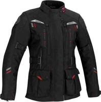 Bering Darko Kvinnors motorcykel textil jacka Svart 36