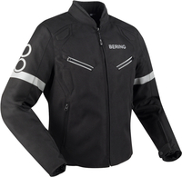 Bering Exup vattentät motorcykel textil jacka,  svart,  storlek 4XL för män