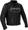 Bering Forcio Motorcykel textil jacka Svart Vit Grön 3XL