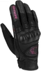 Bering Ginza Kvinnors motorcykel handskar Svart Rosa 2XL