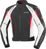 Büse B.Racing Pro Motorcykel textil jacka Svart Vit Röd 4XL