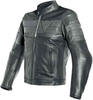 Dainese 8-Track Perforerad motorcykel läder jacka Svart 50