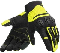 Dainese Aerox Unisex Motorcykel handskar Svart Gul XL