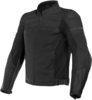 Dainese Agile Perforerad motorcykel skinnjacka,  svart,  storlek 48