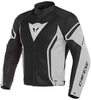 Dainese Air Crono 2 Tex Jacka Svart Grå Vit 58