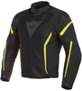 Dainese Air Crono 2 Tex Jacka Svart Gul 60