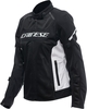 Dainese Air Frame 3 Damer Motorcykel Textil Jacka,  svart-vit,  storlek 54 för kvinnor