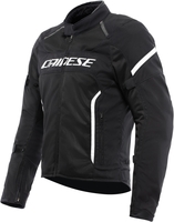 Dainese Air Frame 3 Motorcykel Textil Jacka,  svart-vit,  storlek 56 för män