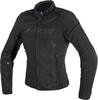 Dainese Air Frame D1 Tex Damer motorcykel textil jacka Svart 44