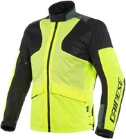 Dainese Air Tourer Motorcykel textil jacka Svart Gul 52