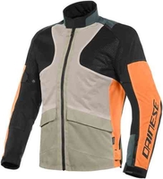 Dainese Air Tourer Motorcykel textil jacka Svart Orange 50