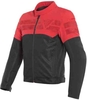 Dainese Air-Track Tex Motorcykel textil jacka Svart Röd 50