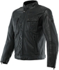 Dainese Atlas Motorcykel läderjacka,  svart,  storlek 58