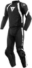 Dainese Avro 4 2-delad motorcykel läderdräkt,  svart-vit,  storlek 29 för män