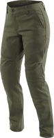 Dainese Chinos Ladies Motorcykel Textil Byxor,  grön,  storlek 28 för kvinnor