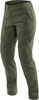 Dainese Chinos Ladies Motorcykel Textil Byxor,  grön,  storlek 32 för kvinnor